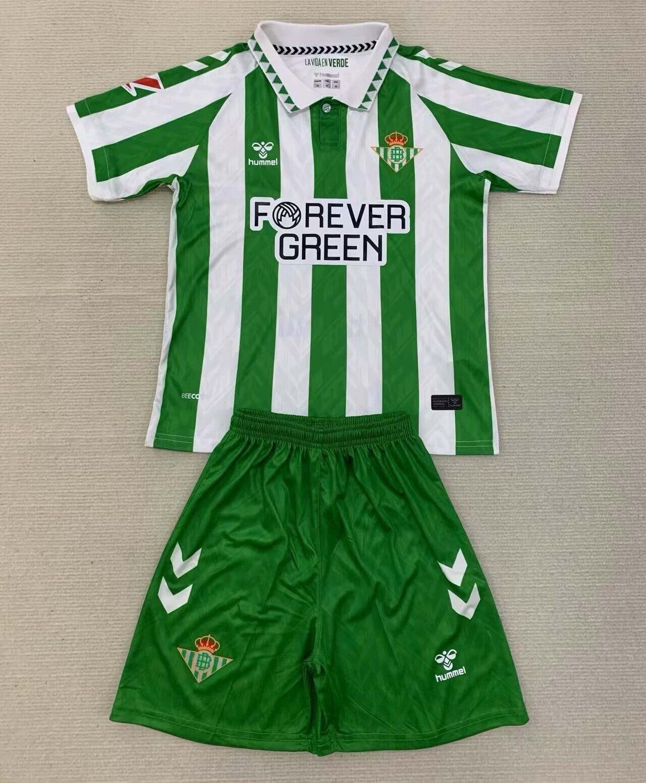 Kids-Real Betis 24/25 Home Soccer Jersey